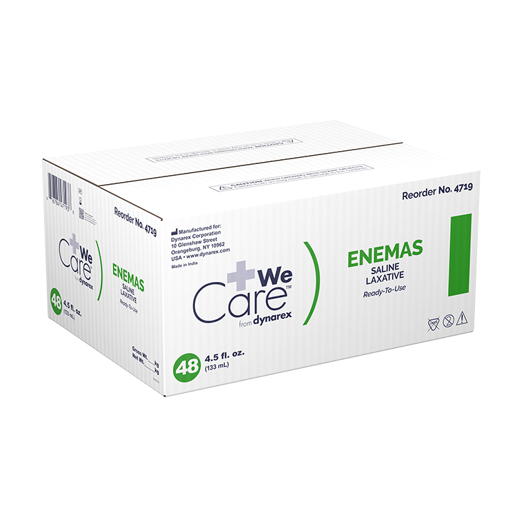 Enema 4.5 oz. 100% Strength Saline Enzyme,Packaging Type- Each