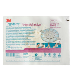 Foam Dressing 3M Tegaderm High Performance 5-1/2 X 5-1/2 Inch With Border Film Backing Acrylic Adhesive Heel Sterile, Packaging Type- Case