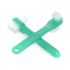 Denture Brush McKesson 2-Sided Bristle Green, Packaging Type- Case
