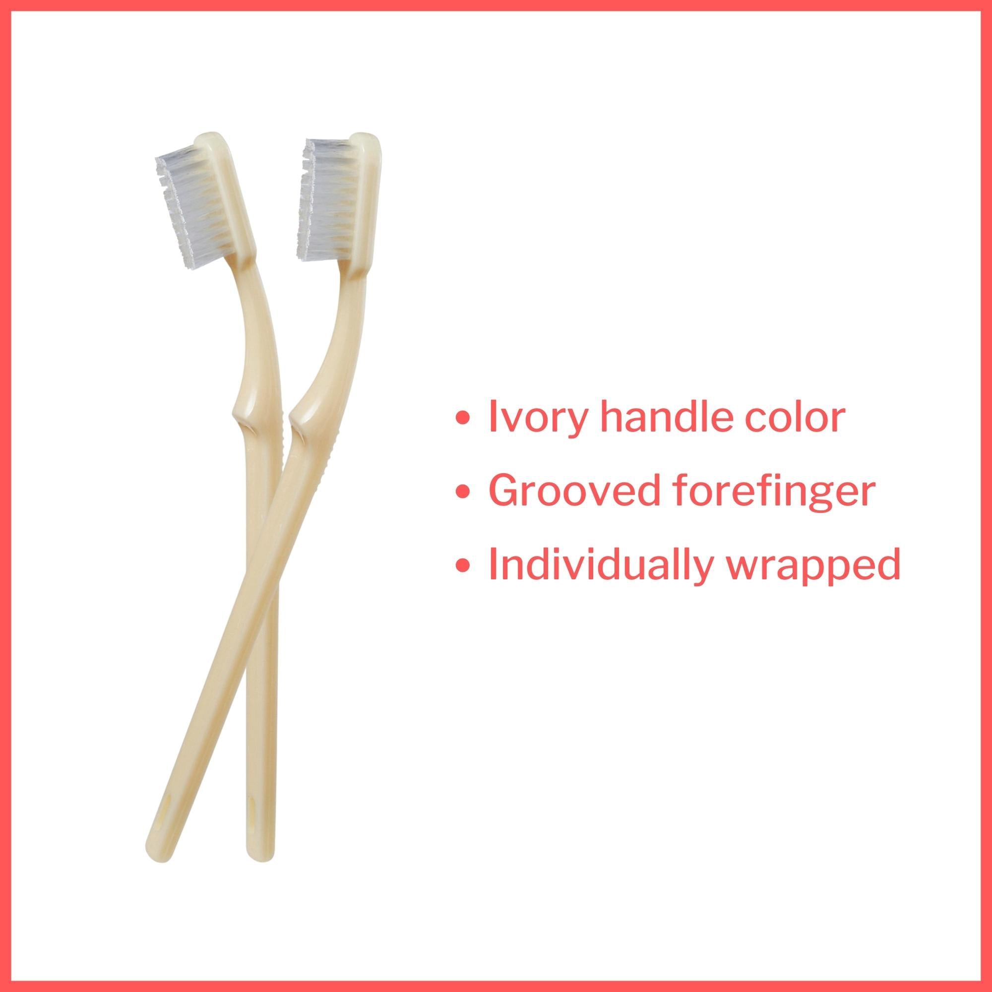 Toothbrush McKesson Ivory Adult Medium, Packaging Type- Case