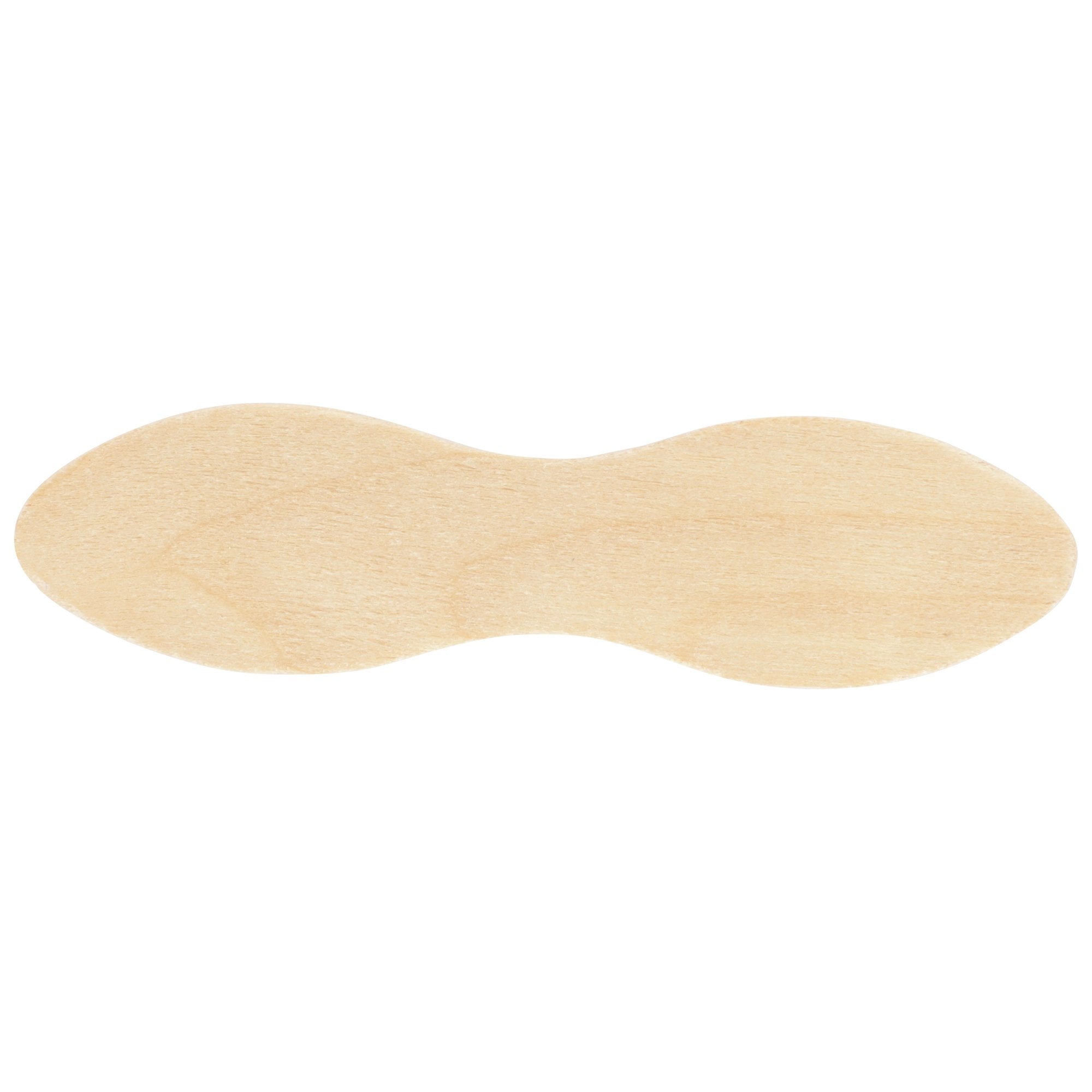 Medical Spoon McKesson Double Ended Tan Wood, Packaging Type- Case