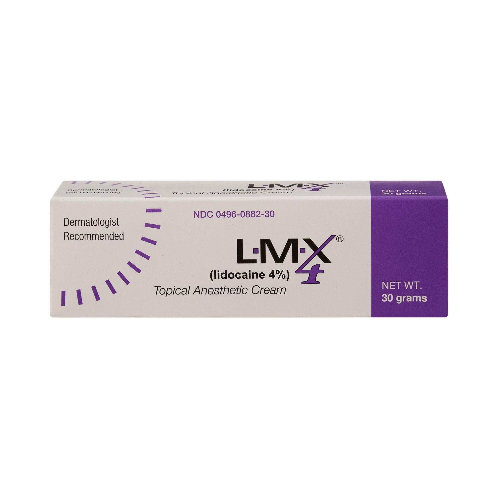 Topical Pain Relief LMX 4 4% Strength Lidocaine Cream 1.05 oz.,Packaging Type- Each