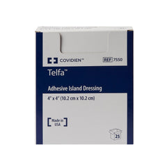 Island Dressing Telfa 4 X 4 Inch Square Sterile, Packaging Type- Box