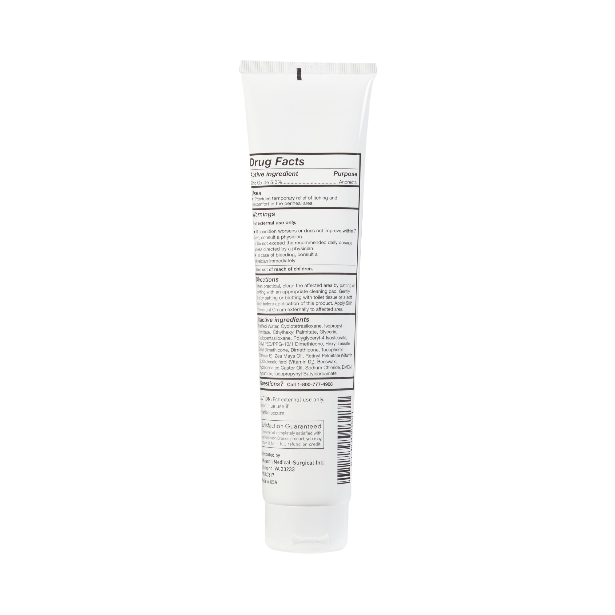 Skin Protectant McKesson 6 oz. Tube Scented Cream, Packaging Type- Case