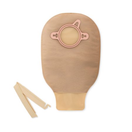 Colostomy Pouch New Image Two-Piece System 9 Inch Length, Mini Drainable,Packaging Type- Box