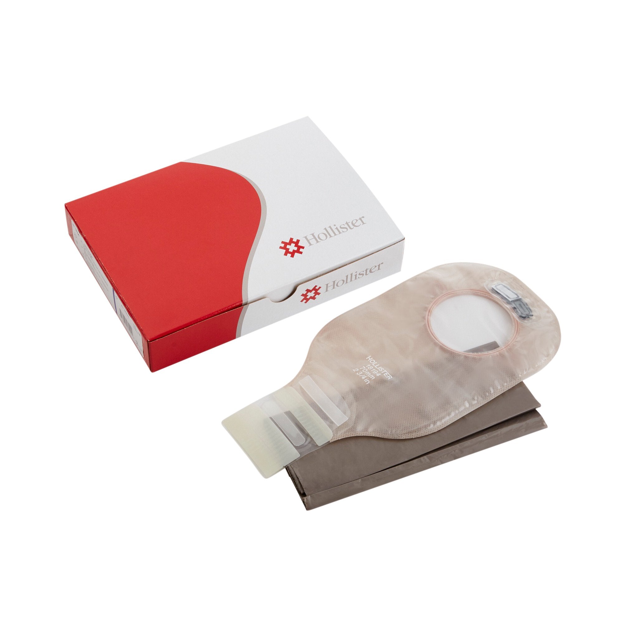 Colostomy Pouch New Image Two-Piece System 12 Inch Length Drainable,Packaging Type- Box