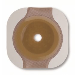 Ostomy Barrier New Image Flextend Trim to Fit, Standard Wear Adhesive Tape 44 mm Flange Green Code System Hydrocolloid Up to 1-1/4 Inch Opening