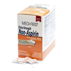 Pain Relief Medi-First 500 mg Strength Acetaminophen Tablet 250 per Box