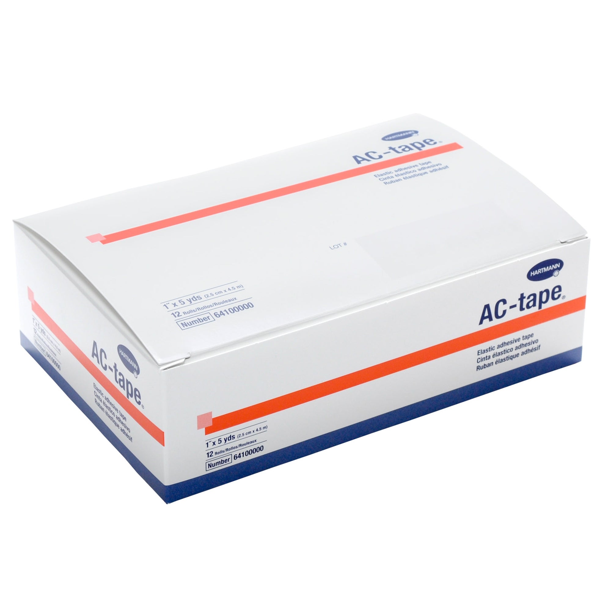 Athletic Tape AC-tape Tan 1 Inch X 5 Yard Cotton NonSterile,Packaging Type- Box