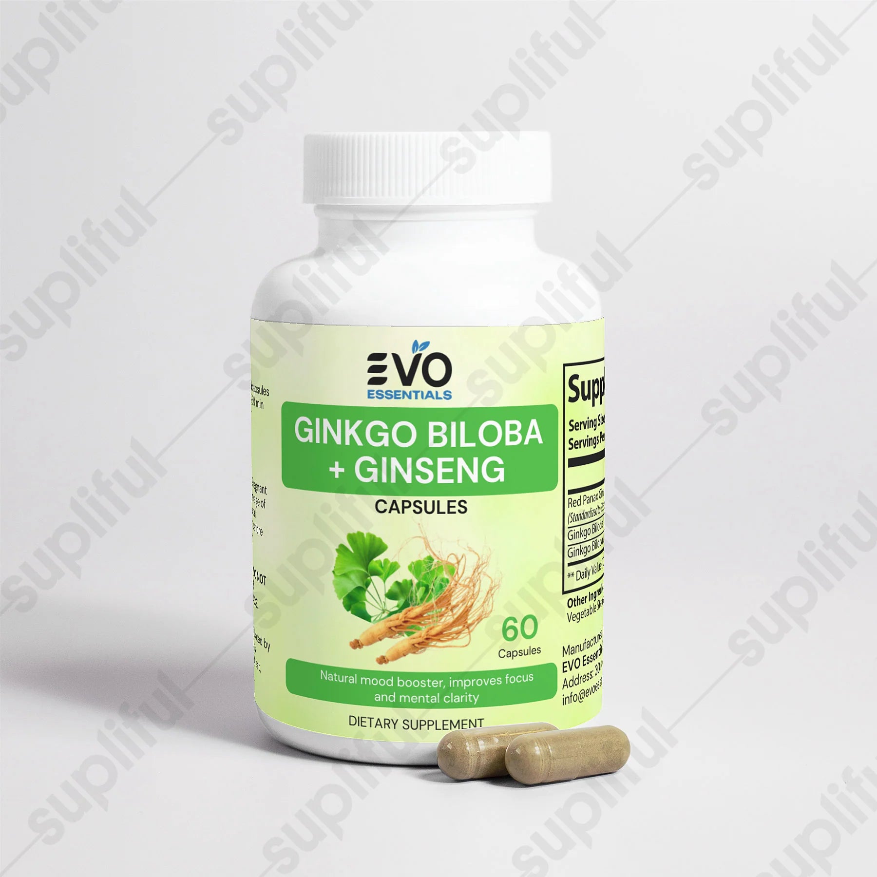 Ginkgo Biloba + Ginseng