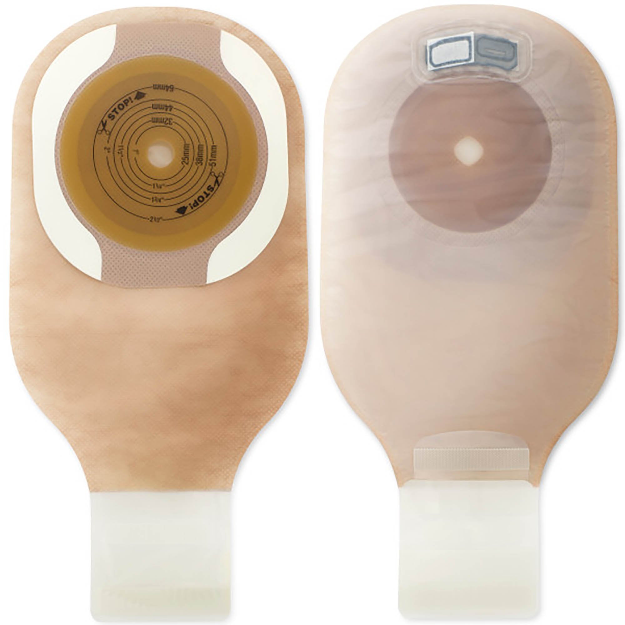 Ostomy Pouch Premier One-Piece System 12 Inch Length Soft Convex, Trim to Fit Up to 1-1/2 Inch Stoma Drainable