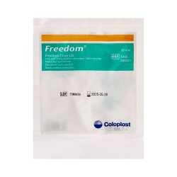 Male External Catheter Freedom Clear LS Self-Adhesive Seal Silicone Large, Packaging Type- Box