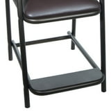 Drive Medical High Hip Chair with Padded Seat- Brown