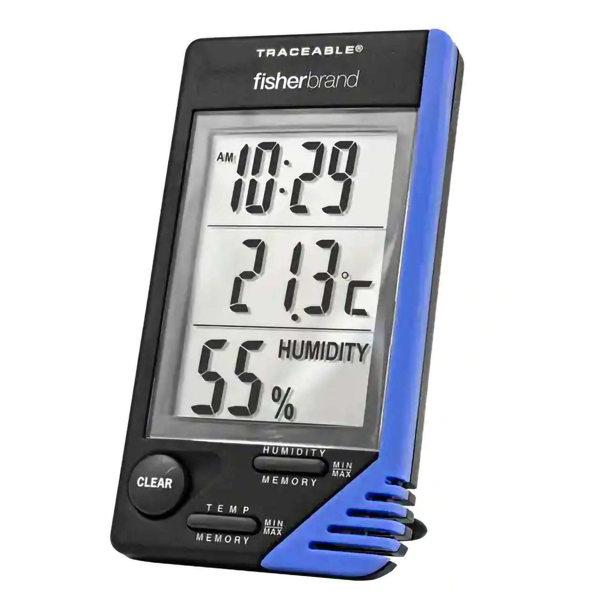 Fisherbrand Traceable Thermometer Clock Humidity Monitor