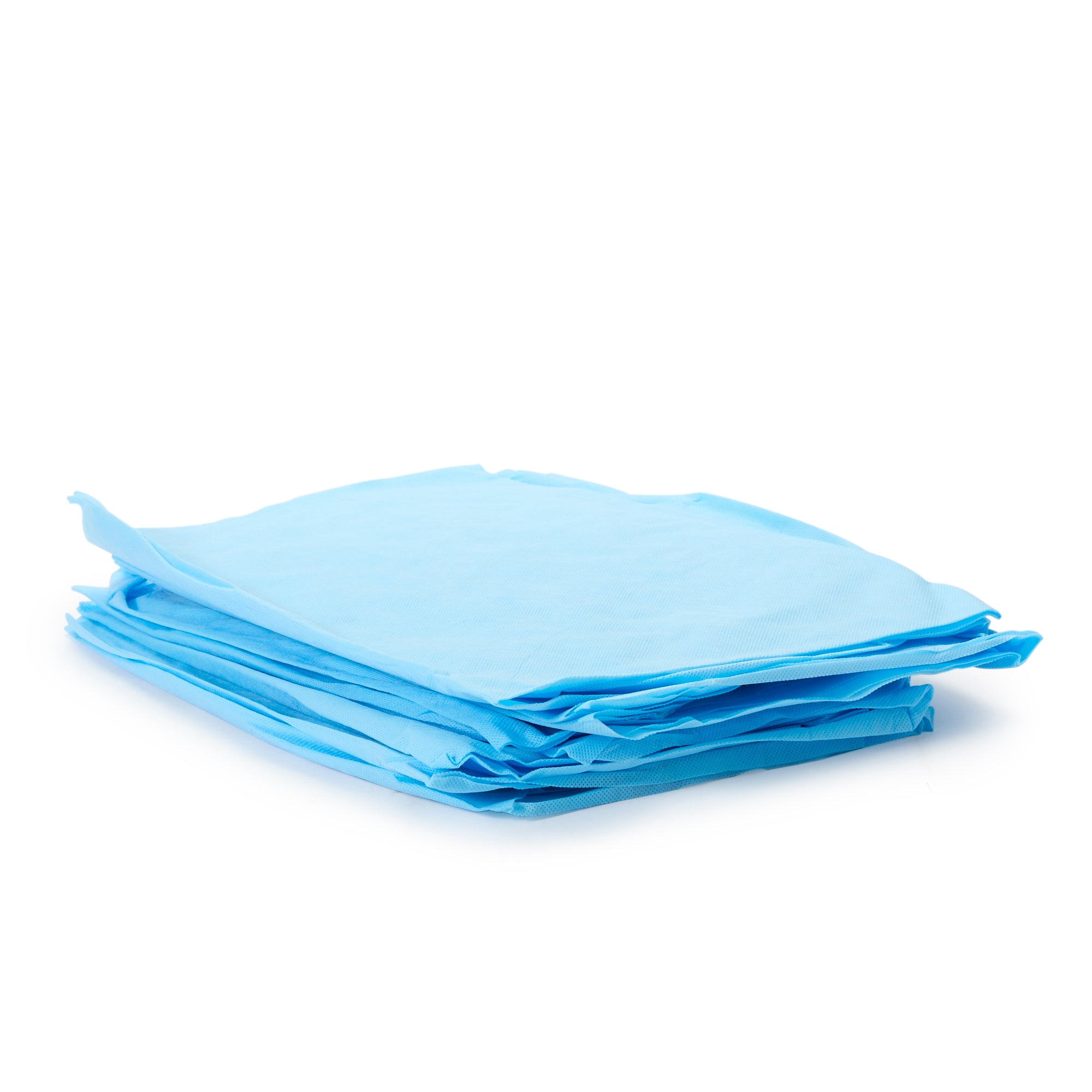 Stretcher Sheet Snug-Fit Fitted Sheet 40 X 89 Inch Blue Nonwoven Fabric Disposable, Packaging Type- Case