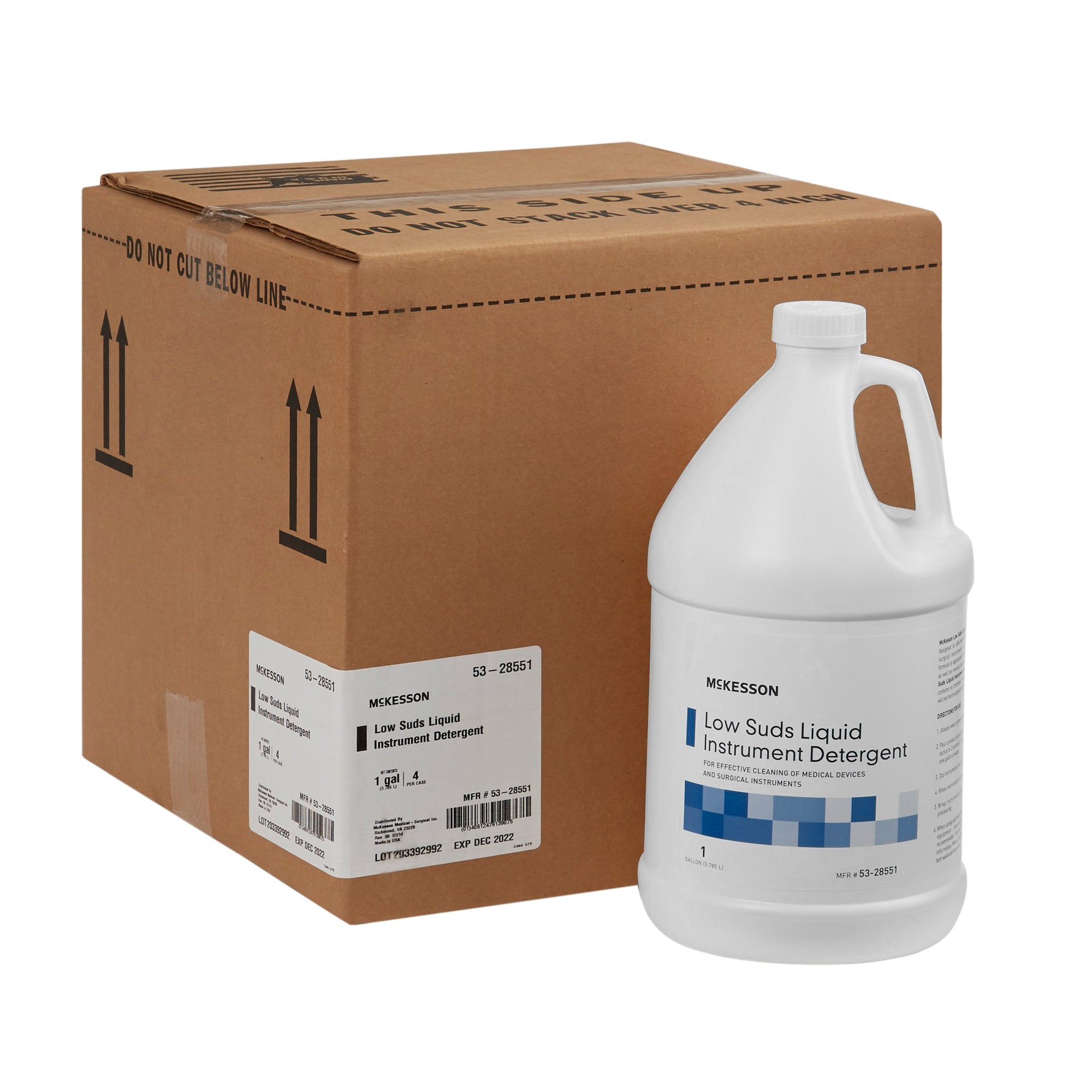Instrument Detergent McKesson Liquid 1 gal. Jug Chemical Scent, Packaging Type- Each
