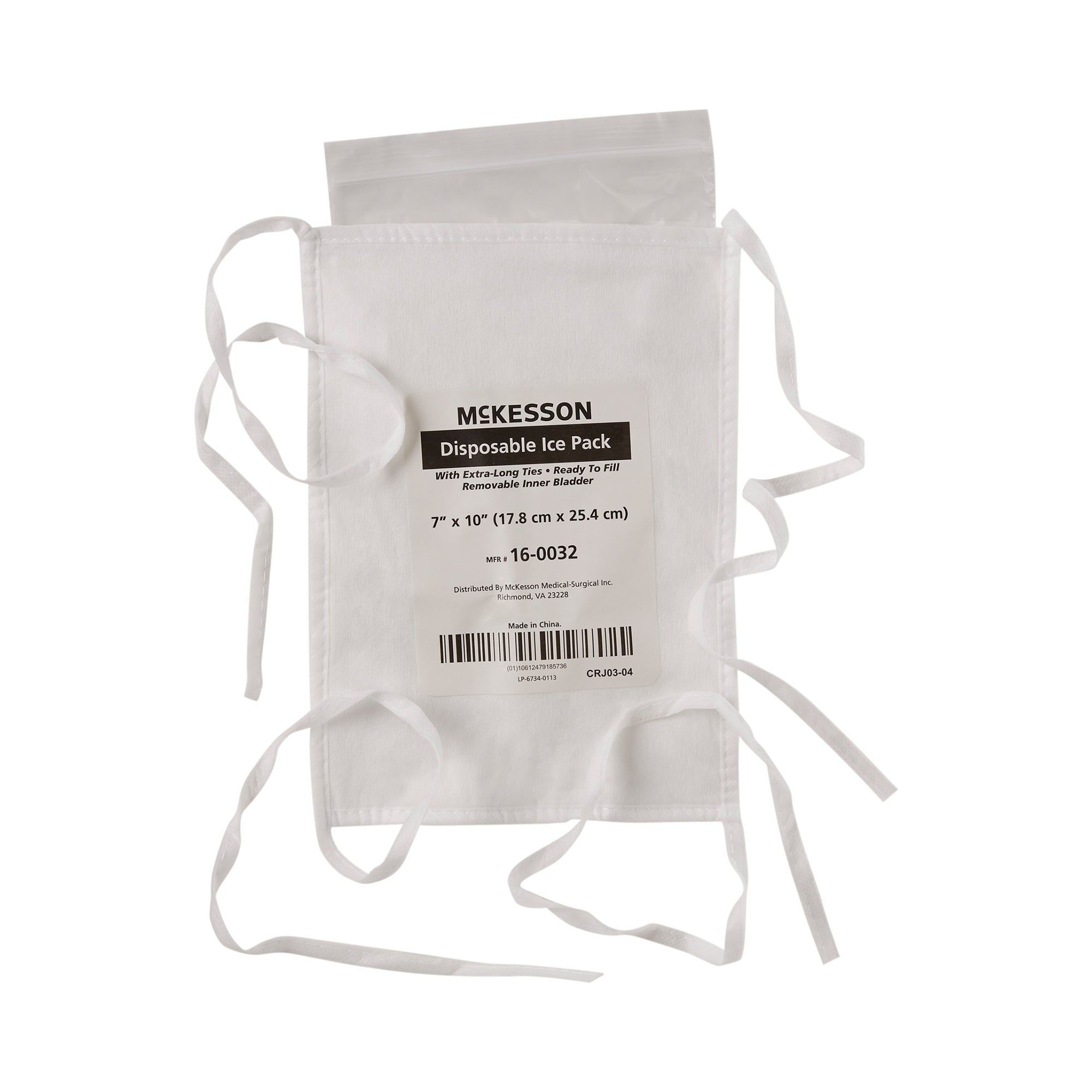Ice Bag McKesson General Purpose 7 X 10 Inch Fabric Disposable, Packaging Type- Case
