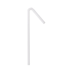 Flexible Drinking Straw McKesson 7-3/4 Inch Length White Individually Wrapped, Packaging Type- Case