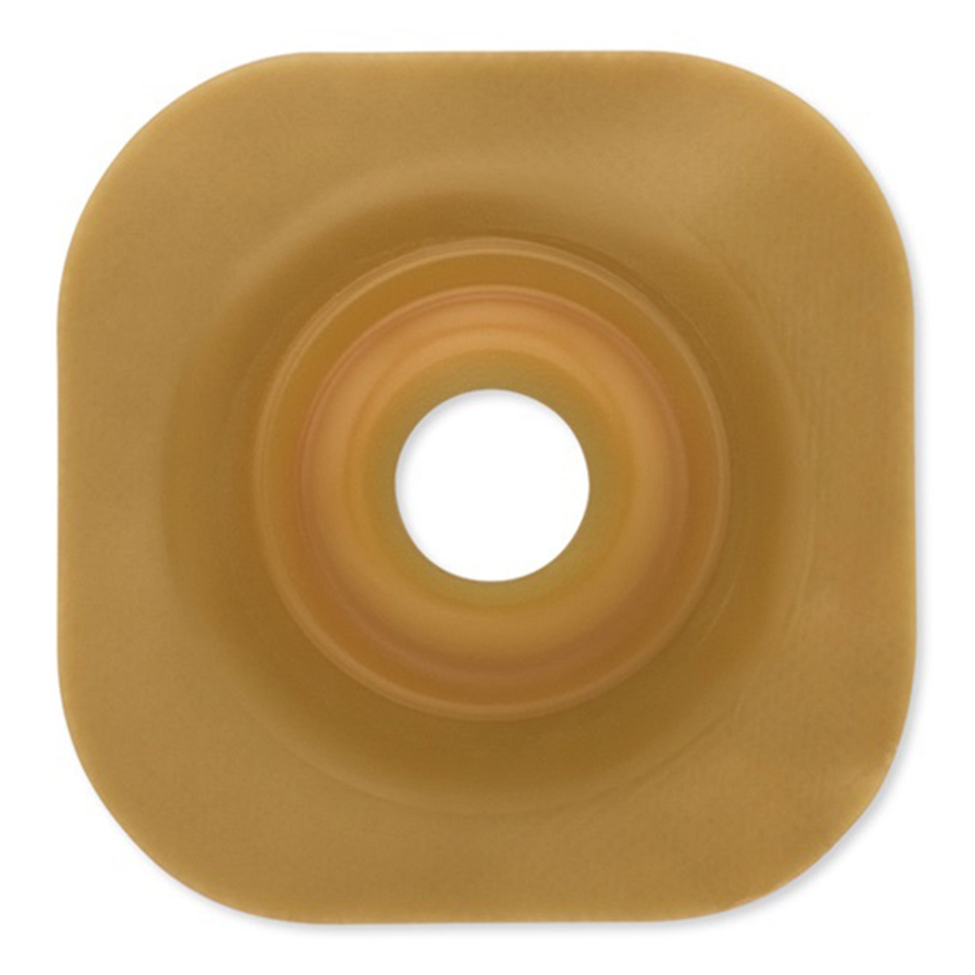 Ostomy Barrier FlexWear Precut, Standard Wear Adhesive Tape 57 mm Flange Red Code System Hydrocolloid 1-1/8 Inch Opening,Packaging Type- Each