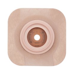 Ostomy Barrier FlexTend Trim to Fit, Extended Wear Adhesive Tape 57 mm Flange Red Code System Hydrocolloid Up to 1-1/2 Inch Opening