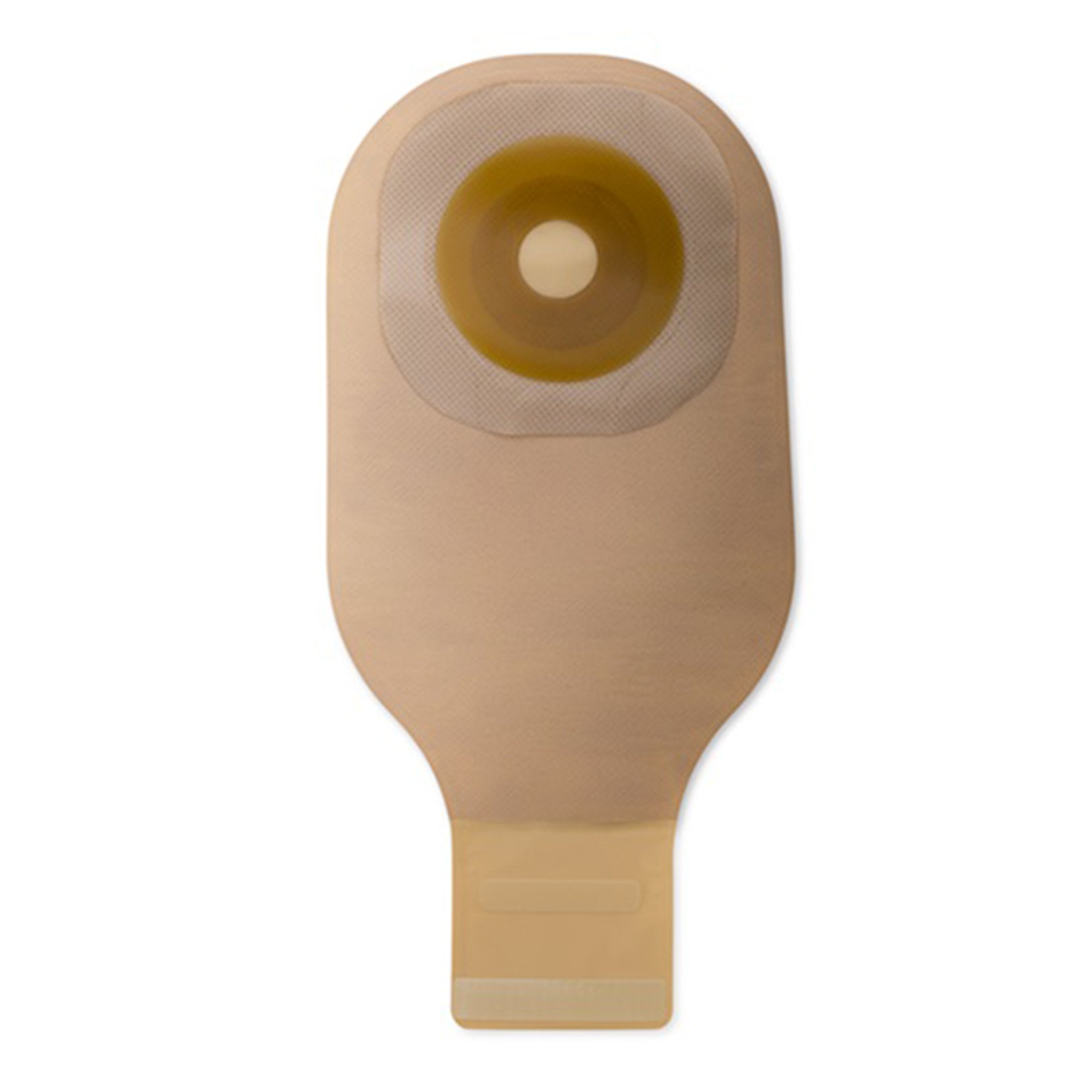 Colostomy Pouch Premier Flextend One-Piece System 12 Inch Length Flat, Pre-Cut 1 Inch Stoma Drainable,Packaging Type- Box
