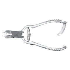 Nail Nipper McKesson Concave Jaw 4-1/2 Inch Length Chrome Covered Stainless Steel