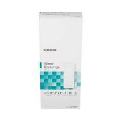 Island Dressing McKesson 4 X 10 Inch Rectangle Sterile,  Packaging Type- Case