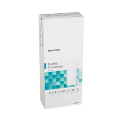 Island Dressing McKesson 4 X 10 Inch Rectangle Sterile,  Packaging Type- Case