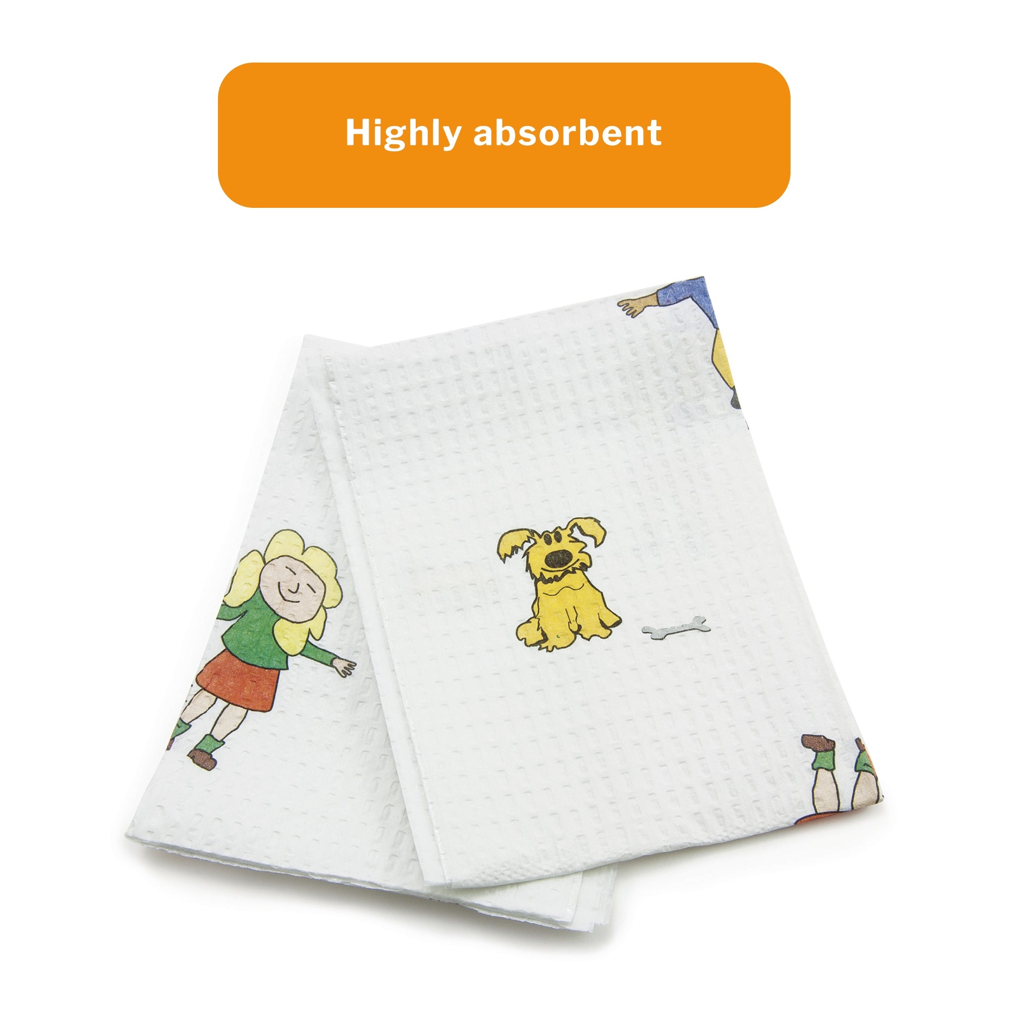 Procedure Towel McKesson 13 W X 18 L Inch McKesson Kids Print NonSterile, Packaging Type- Case
