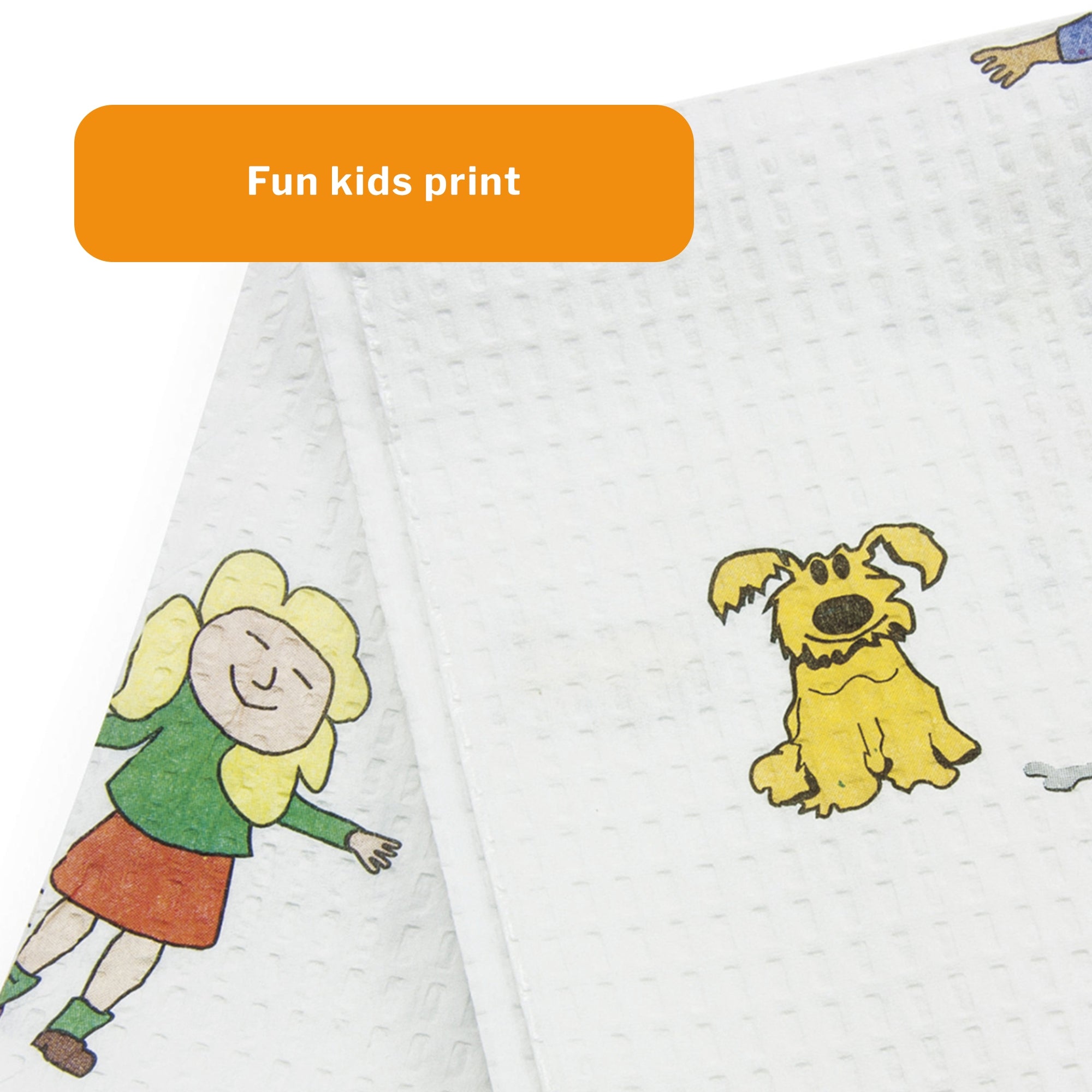 Procedure Towel McKesson 13 W X 18 L Inch McKesson Kids Print NonSterile, Packaging Type- Case