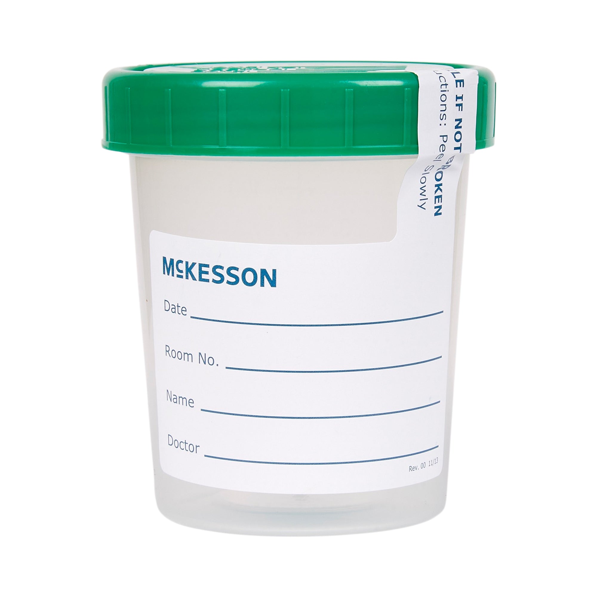 Specimen Container McKesson 120 mL (4 oz.) Screw Cap Sterile, Packaging Type- Case
