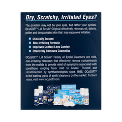 Eyelid Cleanser OCuSOFT Lid Scrub 30 per Box Wipe
