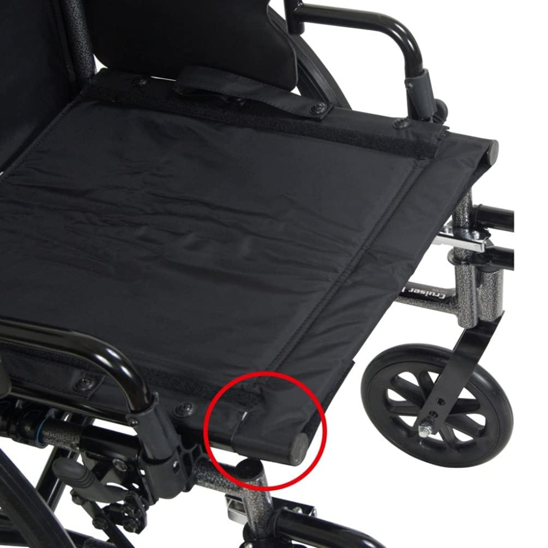Drive Medical K3 Wheelchair Ltwt 16  W/dfa & Elr's  Cruiser Iii