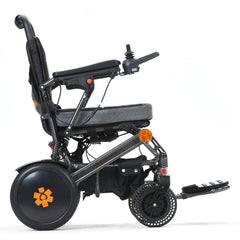 Electric wheelchair rear view product photo