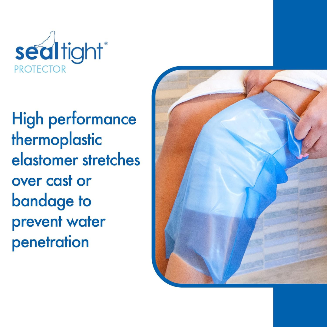 Brownmed Seal-tight Knee Cast And Bandage Protector  Medium