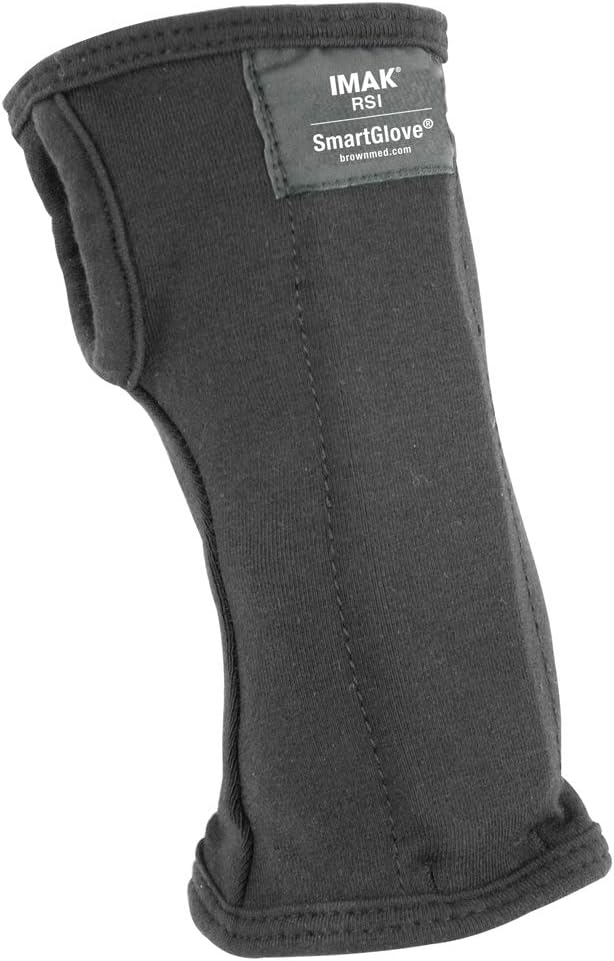 Support Gloves with Thumb Extension IMAK RSI SmartGlove Fingerless Small Over-the-Wrist Length Ambidextrous Cotton / Lycra