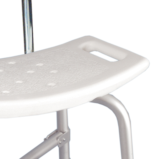 Bath Bench McKesson Without Arms Aluminum Frame With Backrest 20 Inch Seat Width 500 lbs. Weight Capacity, Packaging Type- Case
