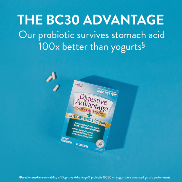 Probiotic Dietary Supplement Digestive Advantage 32 per Box Capsule,  Packaging Type- Box