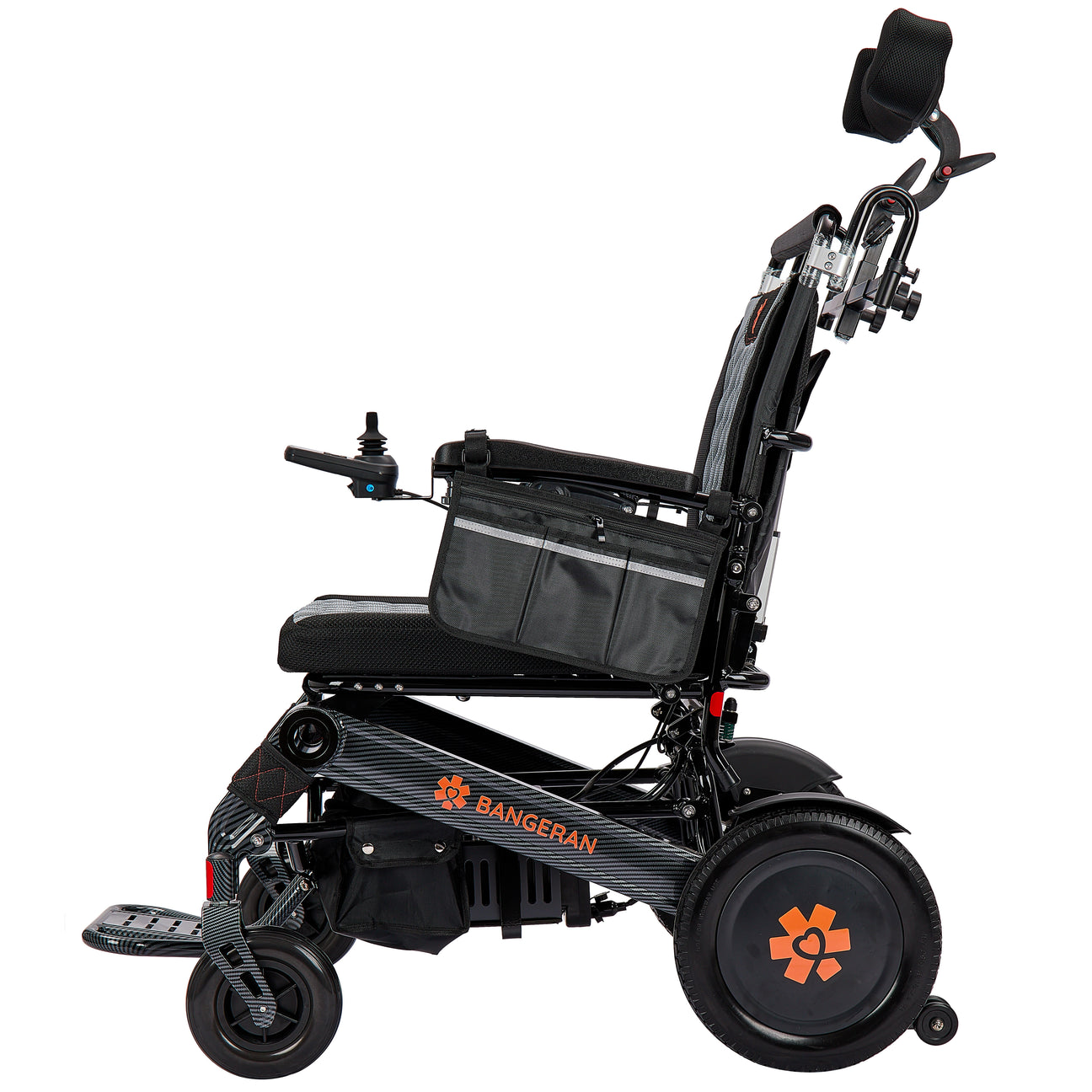 Mammoth EX Auto Recline - Reclining Bariatric Power Wheelchair with 400 lbs Weight Capacity, 22” Extra Wide