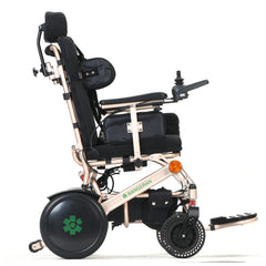 Electric wheelchair seating and comfort detail