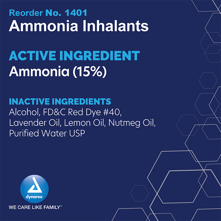 Ammonia Inhalant- Bx/10 - All Care Store