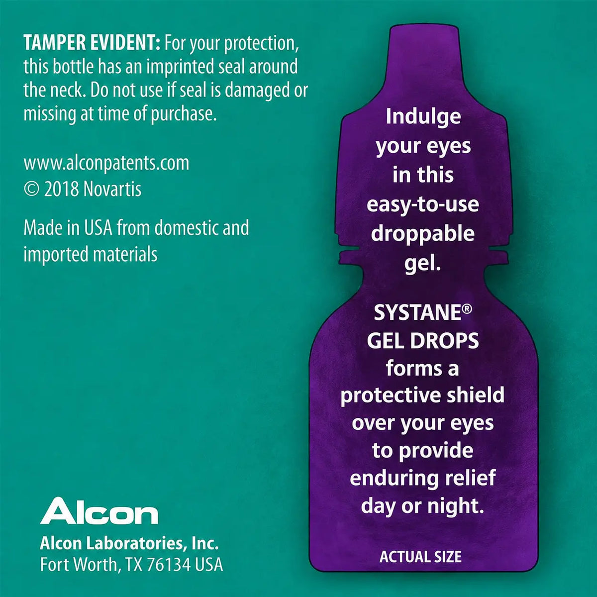 Eye Lubricant Systane 10 Gram Gel Eye Drops,Packaging Type- Each