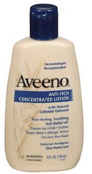 Itch Relief Aveeno Anti-Itch 3% Strength Lotion 4 oz. Bottle