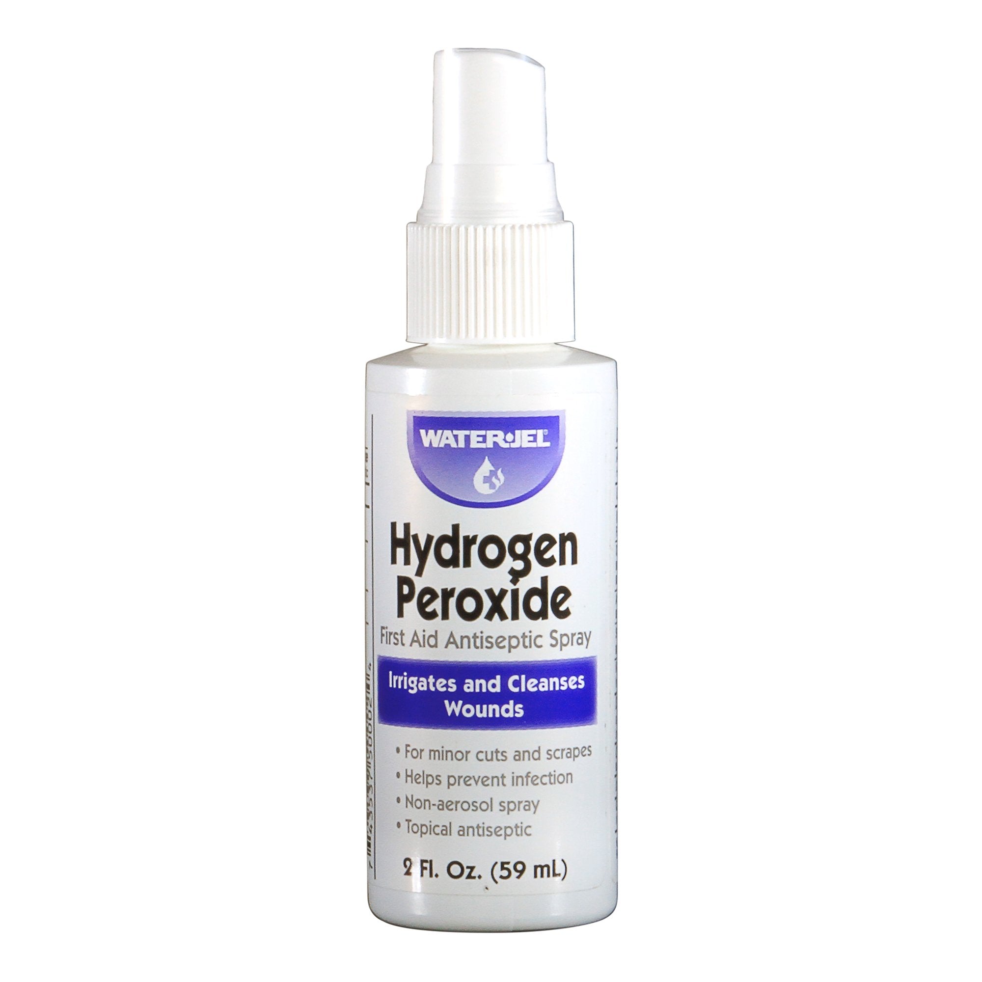 Antiseptic Hydrogen Peroxide Water Jel Topical Liquid 2 oz. Spray Bottle