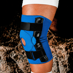 Neoprene Open Patella Hinged Knee Brace Sm 13 -14  Sportaid