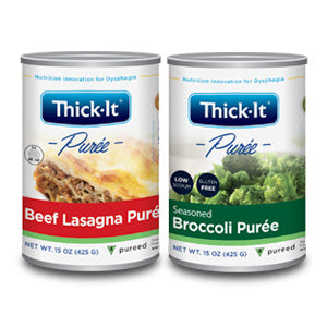 Thickened Food Thick-It 15 oz. Can Beef Lasagna Flavor Puree IDDSI Level 4 Extremely Thick/Pureed, Packaging Type- Case