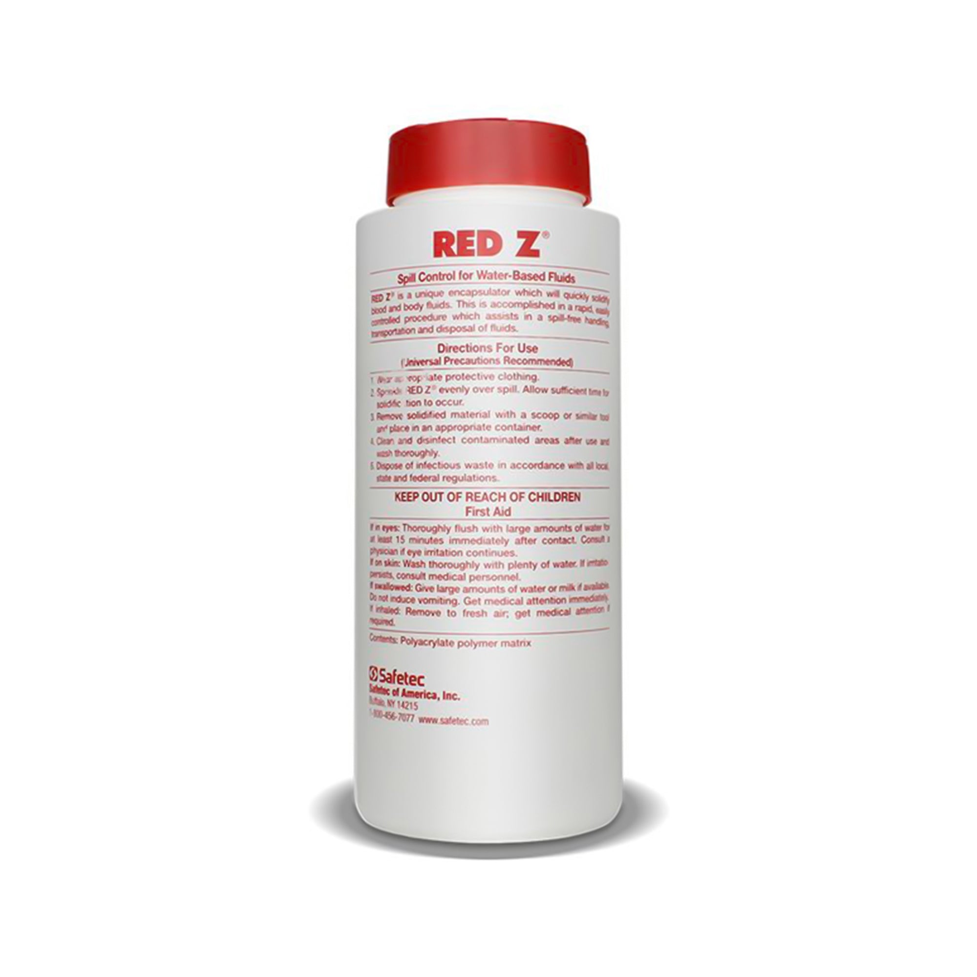 Fluid Solidifier Red Z 18,000 cc Shaker Bottle 15 oz.,Packaging Type- Each