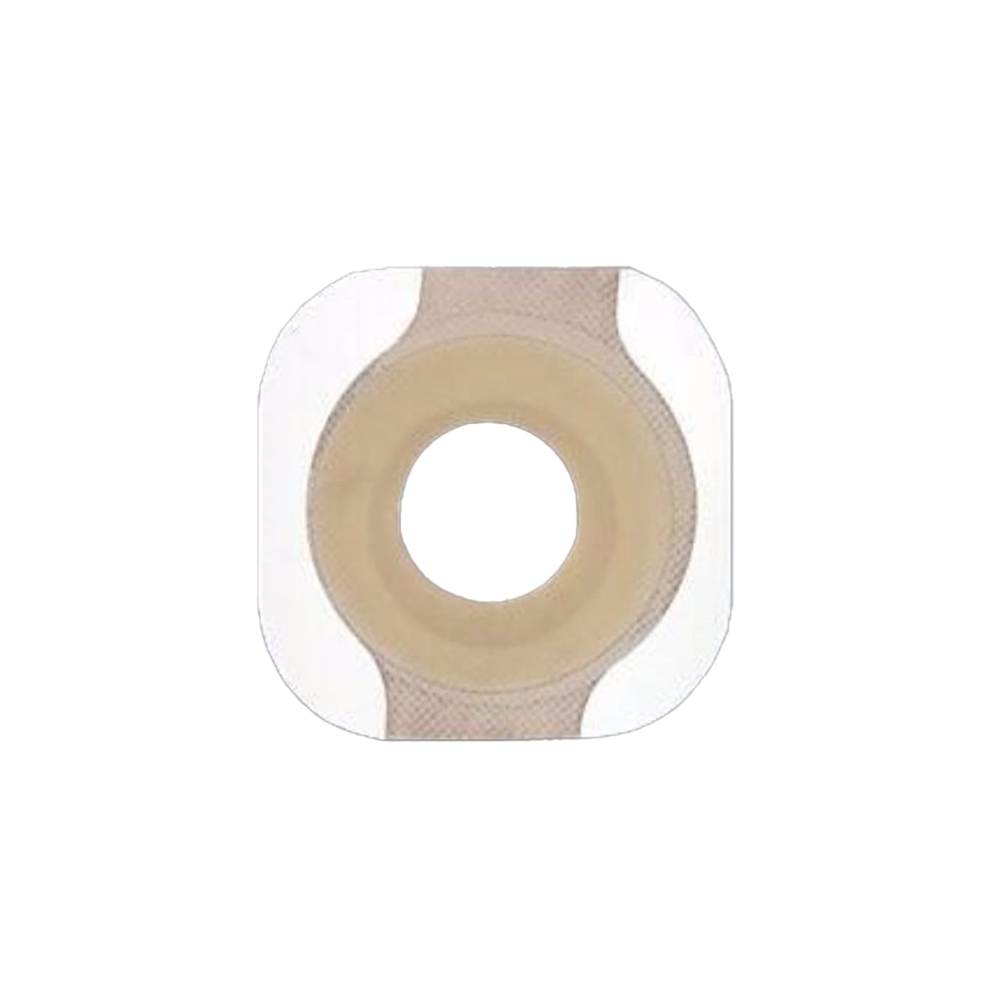 Ostomy Barrier New Image FlexWear Precut, Standard Wear Adhesive Tape 44 mm Flange Green Code System Hydrocolloid 7/8 Inch Opening | 5/Box