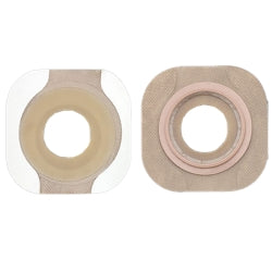 Ostomy Barrier New Image Flextend Precut, Extended Wear Adhesive Tape 57 mm Flange Red Code System Hydrocolloid 1-3/8 Inch Opening