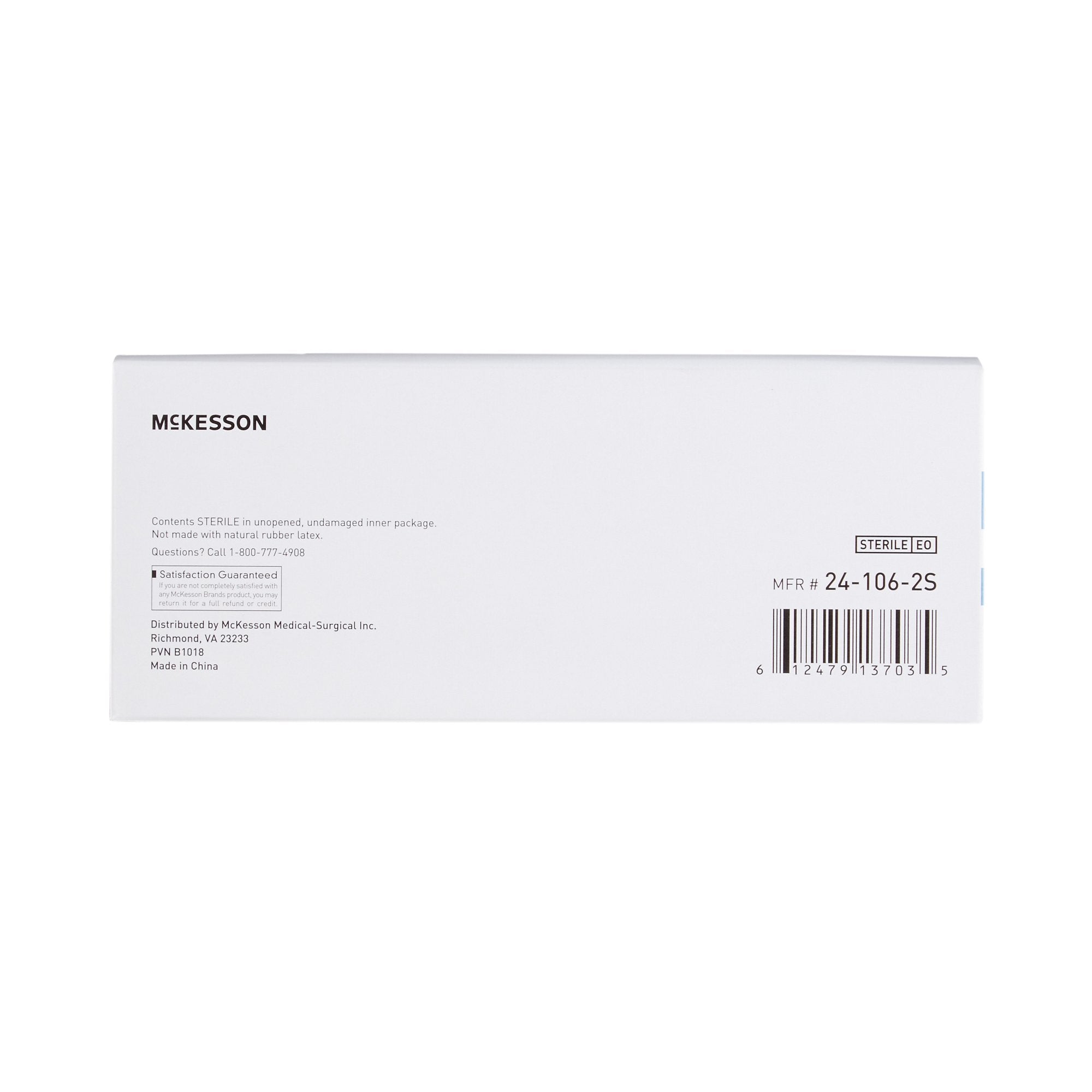 Hisopo McKesson con punta de algodón, mango de madera, 6 pulgadas, estéril, 2 por paquete, tipo de embalaje: caja